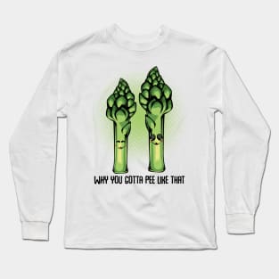 Vegetable Asparagus Long Sleeve T-Shirt